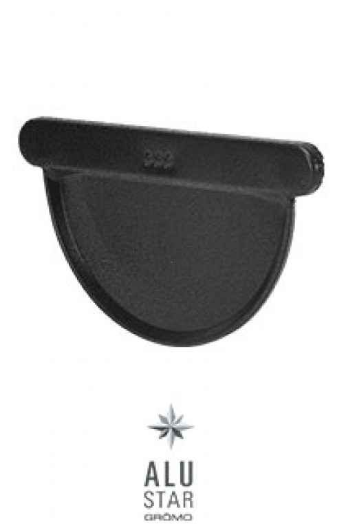 Capac de jgheab semicircular GROMO AluStar