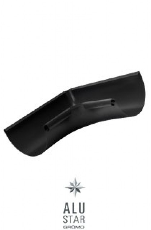 Coltar de jgheab semicircular GROMO AluStar